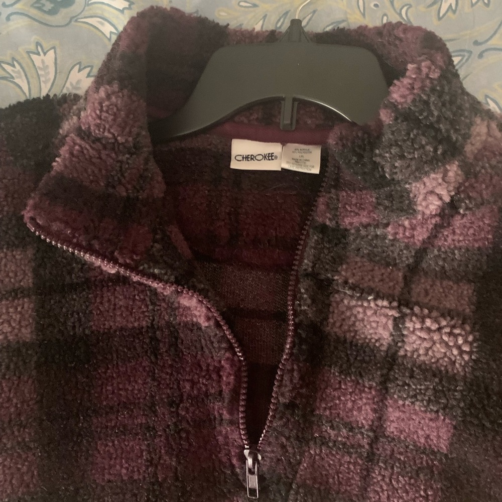 Cherokee cozy quarter zip